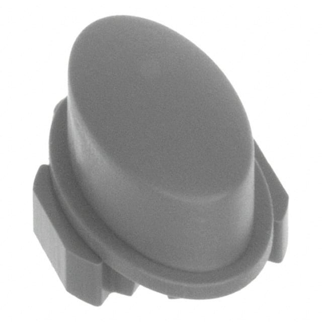 1WA03 MEC Switches                                                                    CAP TACTILE OVAL GRAY