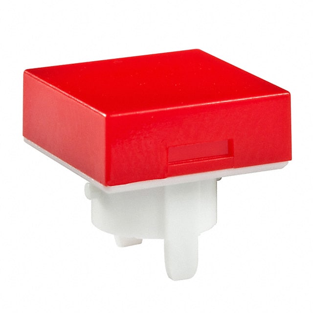 AT485CB NKK Switches                                                                    CAP PUSHBUTTON SQUARE RED/WHITE