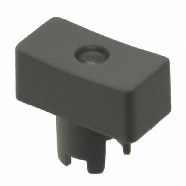 1RS031 MEC Switches                                                                    CAP TACTILE RECT GRAY/TRANS LENS