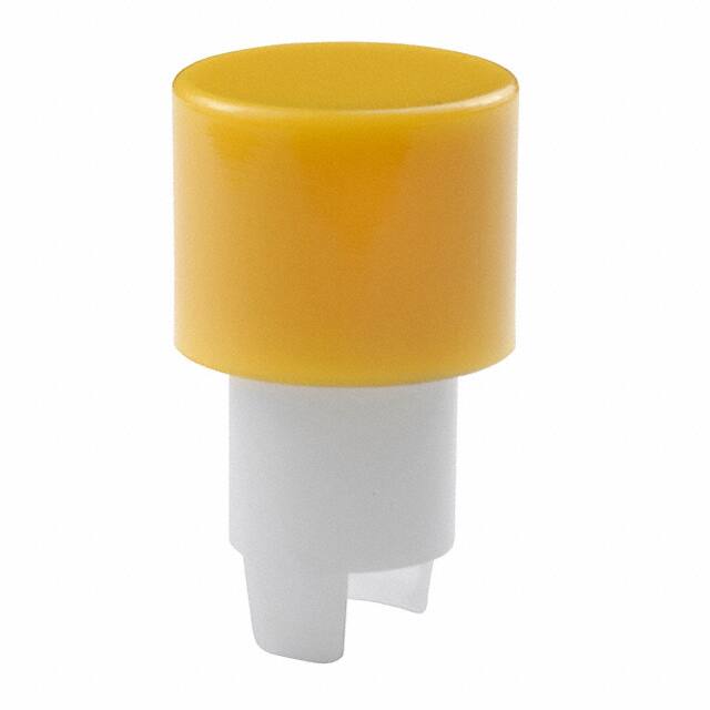 AT418E NKK Switches                                                                    CAP PUSHBUTTON ROUND YELLOW