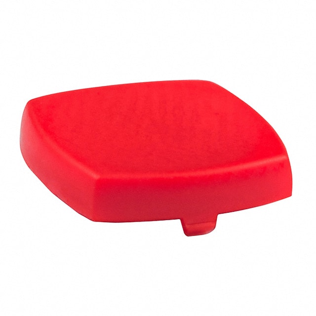 AT4077C NKK Switches                                                                    CAP TACTILE SQUARE RED