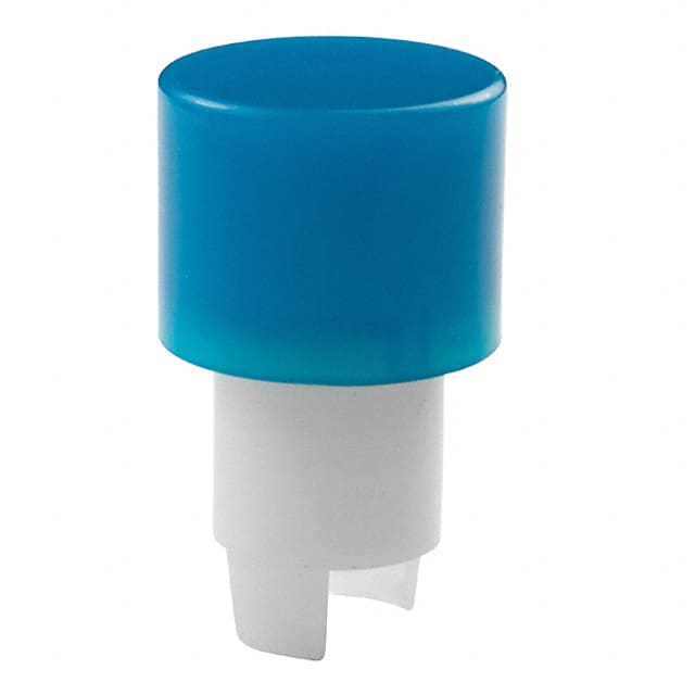 AT418G NKK Switches                                                                    CAP PUSHBUTTON ROUND BLUE