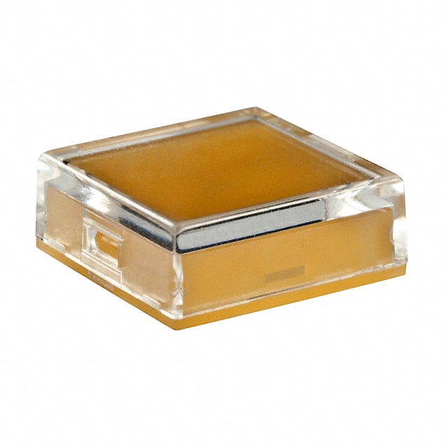 AT3076JD NKK Switches                                                                    CAP PUSHBUTTON SQUARE CLR/AMBER