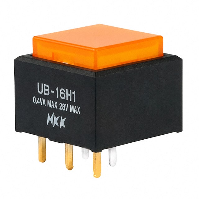 UB16SKG035D-DD NKK Switches                                                                    SWITCH PUSH SPDT 0.4VA 28V