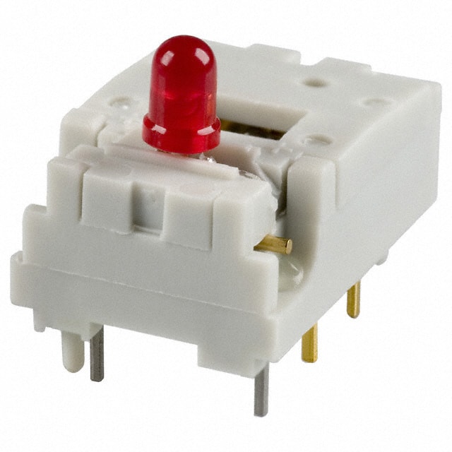 SERUL RD 7.62 AU OA C&K                                                                    SWITCH PUSH SPDT 0.01A 24V