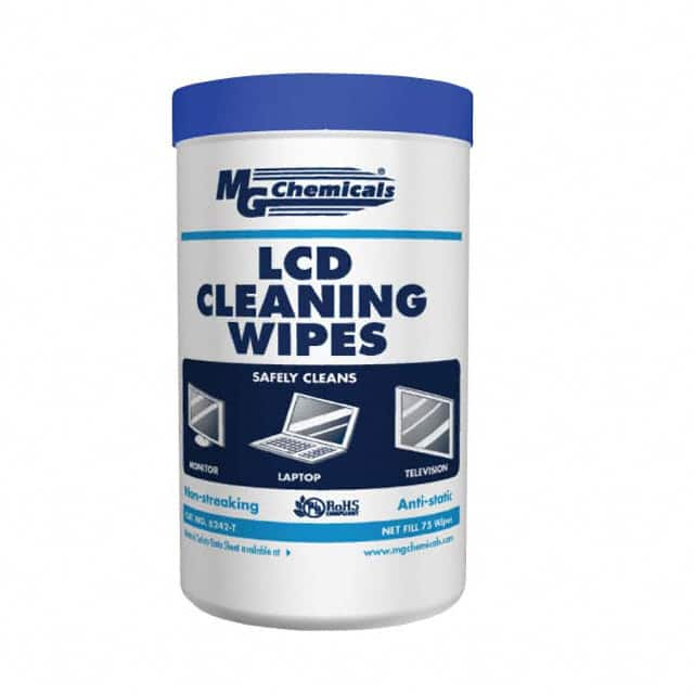 8242-T MG Chemicals                                                                    WIPES PRE-SAT SCREENS 90 PIECES