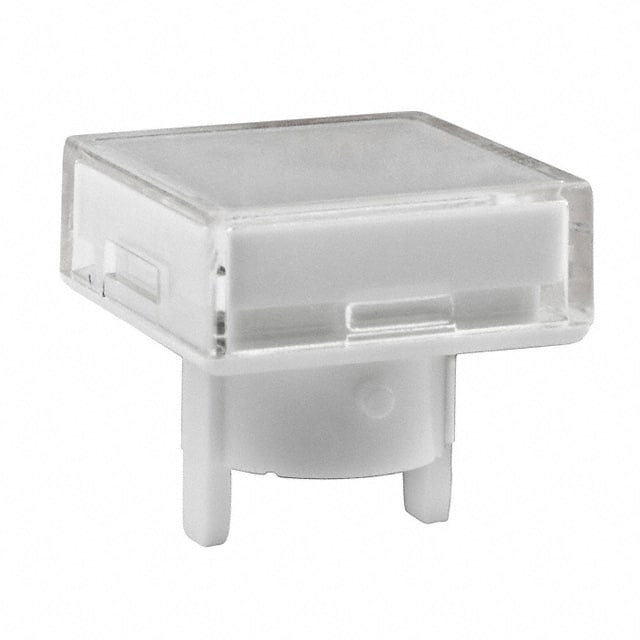 AT489JB NKK Switches                                                                    CAP PUSHBUTTON SQUARE CLEAR/WHT