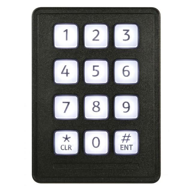 7203-12TW203 Storm Interface                                                                    SWITCH KEYPAD 12 KEY 0.05A 24V