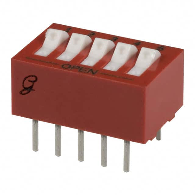 76SB05S Grayhill Inc.                                                                    SWITCH ROCKER DIP SPST 150MA 30V