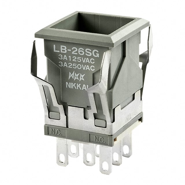 LB26SGW01 NKK Switches                                                                    SWITCH PUSHBUTTON DPDT 3A 125V