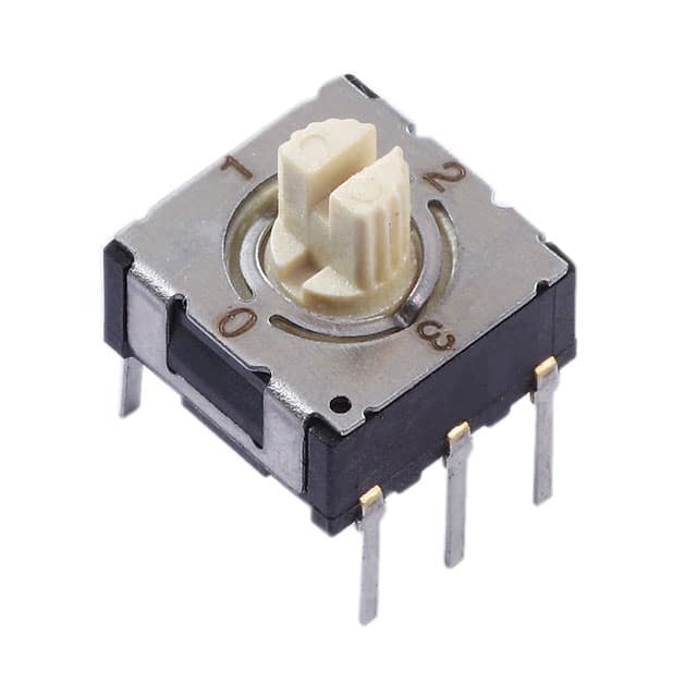 220ADB04 CTS Electrocomponents                                                                    SWITCH ROTARY DIP SP4T 100MA 50V