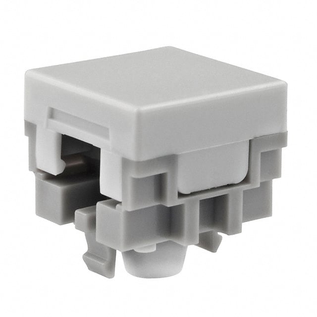 AT484B NKK Switches                                                                    CAP PUSHBUTTON SQUARE WHITE