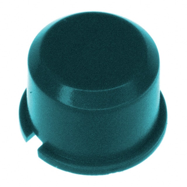 1D42 MEC Switches                                                                    CAP TACTILE ROUND BLUE/AQUA