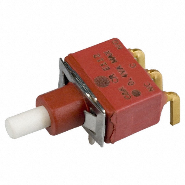 E112SD1AKE C&K                                                                    SWITCH PUSH SPDT 0.4VA 20V