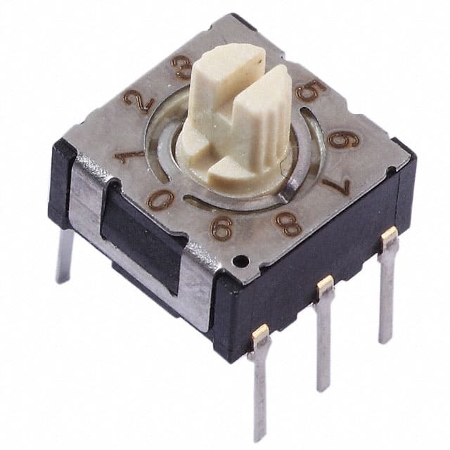 220ADB10 CTS Electrocomponents                                                                    SWITCH ROTARY DIP BCD 100MA 50V