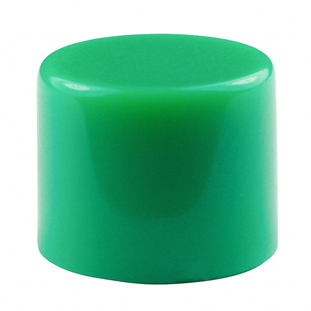 AT442F NKK Switches                                                                    CAP PUSHBUTTON ROUND GREEN