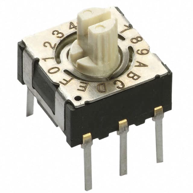 220ADB16 CTS Electrocomponents                                                                    SWITCH ROTARY DIP HEX 100MA 50V