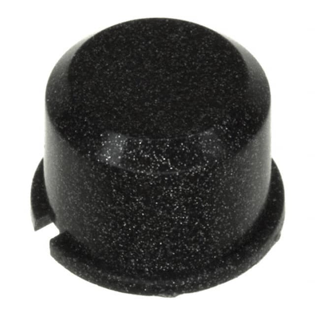 1D57 MEC Switches                                                                    CAP TACTILE ROUND DARK GRAY