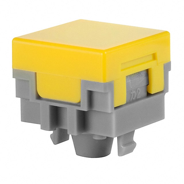 AT484E NKK Switches                                                                    CAP PUSHBUTTON SQUARE YELLOW