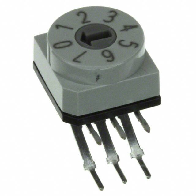 PT65127L508 APEM Inc.                                                                    SW ROTARY DIP OCT COMP 150MA 24V