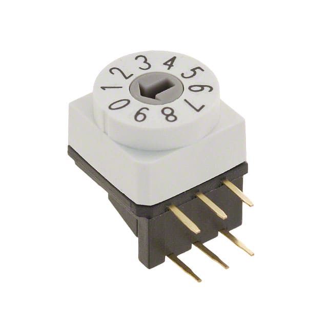 RDTAR10R1T E-Switch                                                                    SWITCH ROTARY DIP BCD 150MA 42V