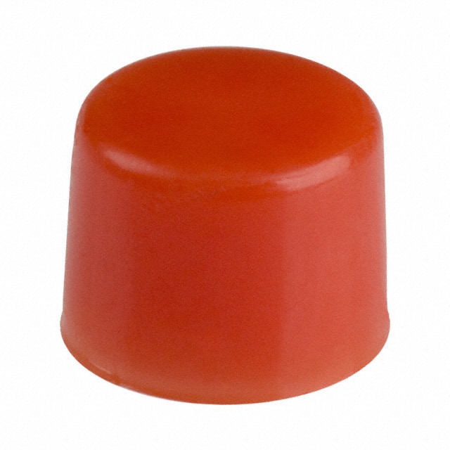 508103000 C&K                                                                    CAP PUSHBUTTON ROUND RED