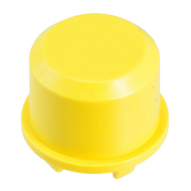 1DS04 MEC Switches                                                                    CAP TACTILE ROUND YELLOW