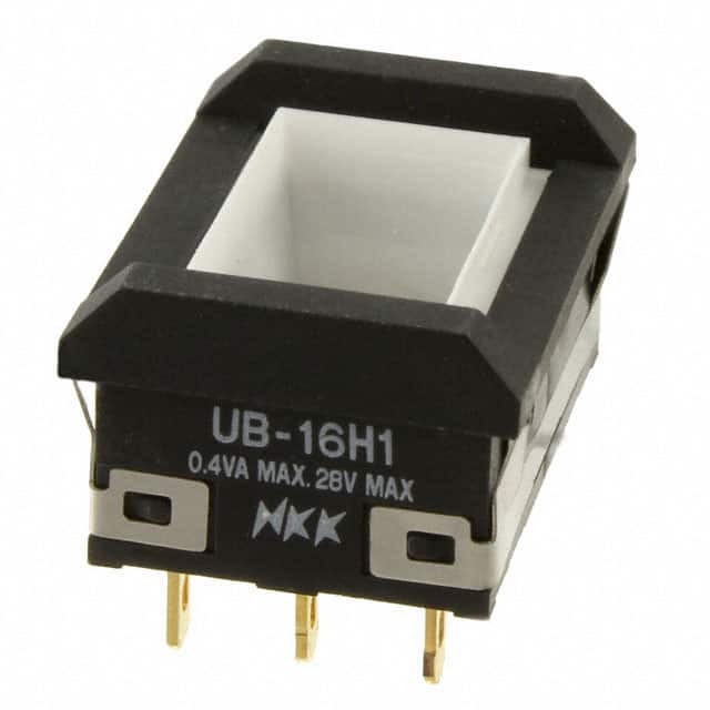 UB16NBKG015F NKK Switches                                                                    SWITCH PUSH SPDT 0.4VA 28V