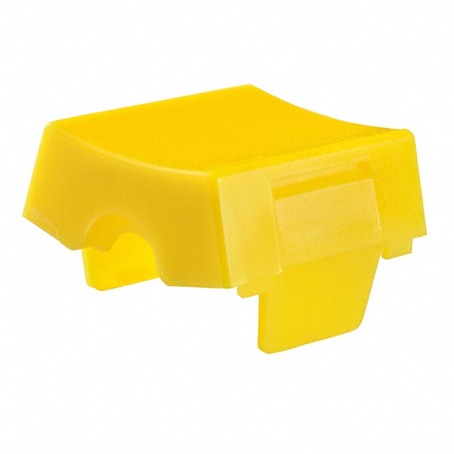 AT405E NKK Switches                                                                    CAP ROCKER RECTANGULAR YELLOW