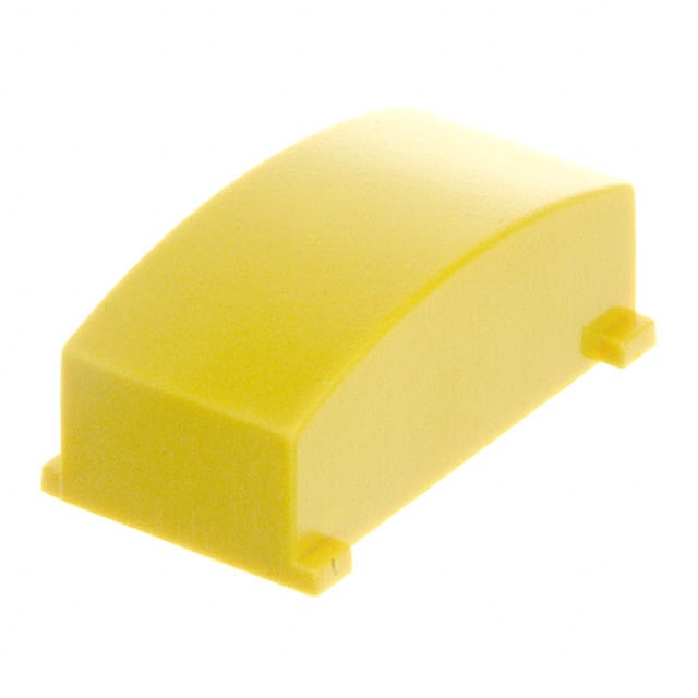 1630004 MEC Switches                                                                    CAP PUSHBUTTON RECT YELLOW