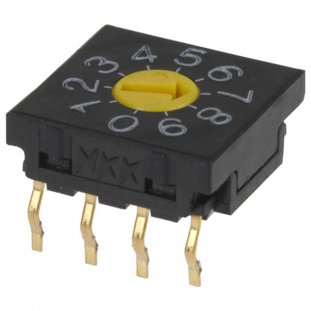 FR01FC10P-S NKK Switches                                                                    SW ROTARY DIP BCD COMP 100MA 5V