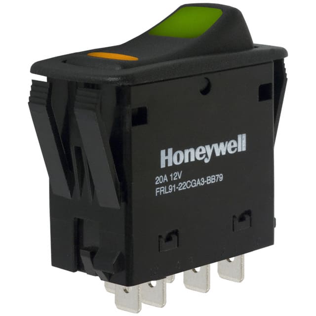 FRL91-22CGA3-BB79 Honeywell Sensing and Productivity Solutions                                                                    SWITCH ROCKER DPST 20A 12V