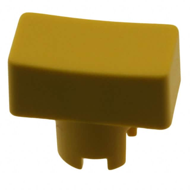 1PS04 MEC Switches                                                                    CAP TACTILE RECTANGULAR YELLOW