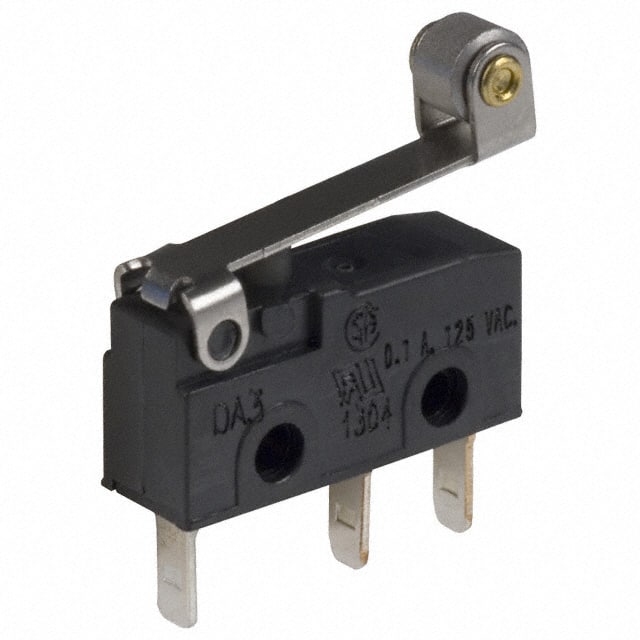 DA3C-F1RB ZF Electronics                                                                    SWITCH SNAP ACT SPDT 100MA 125V