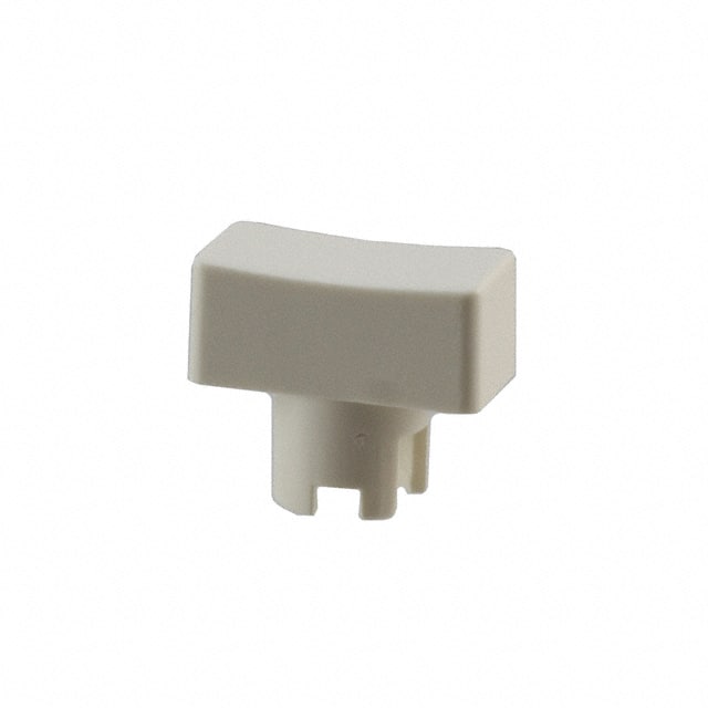 1PS06 MEC Switches                                                                    CAP TACTILE RECTANGULAR WHITE