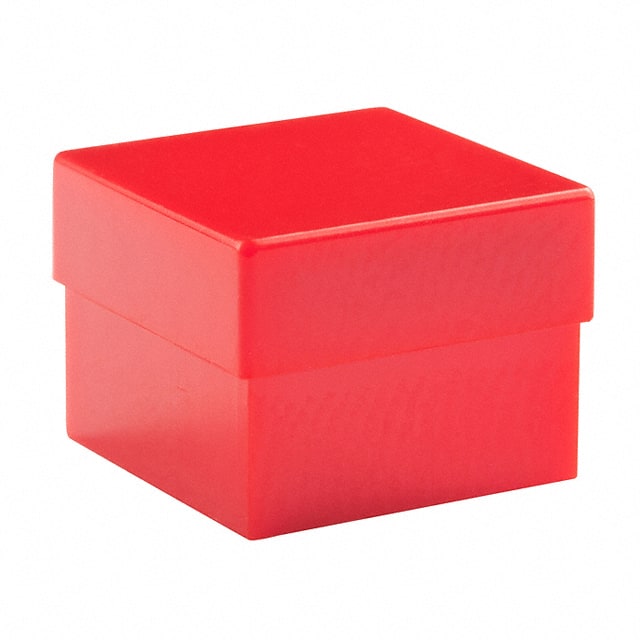 AT465C NKK Switches                                                                    CAP PUSHBUTTON SQUARE RED