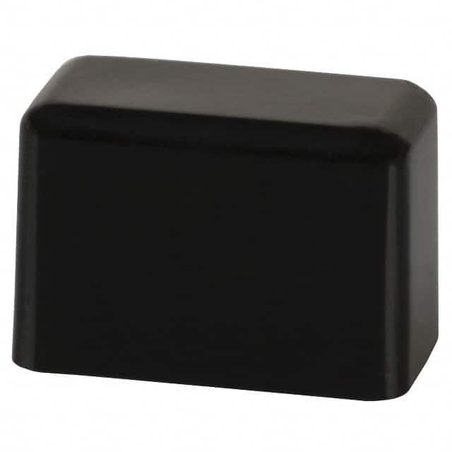 TAKBLK E-Switch                                                                    CAP PUSHBUTTON RECTANGULAR BLACK