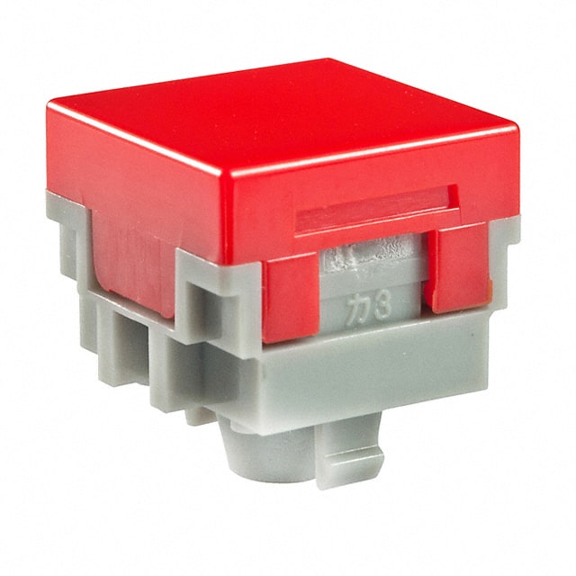 AT484C NKK Switches                                                                    CAP PUSHBUTTON SQUARE RED