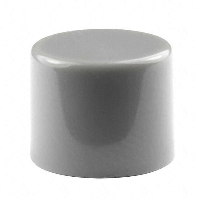 AT442H NKK Switches                                                                    CAP PUSHBUTTON ROUND GRAY