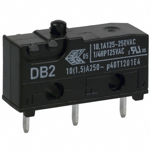 DB2CC1AA ZF Electronics                                                                    SWITCH SNAP ACTION SPDT 10A 125V