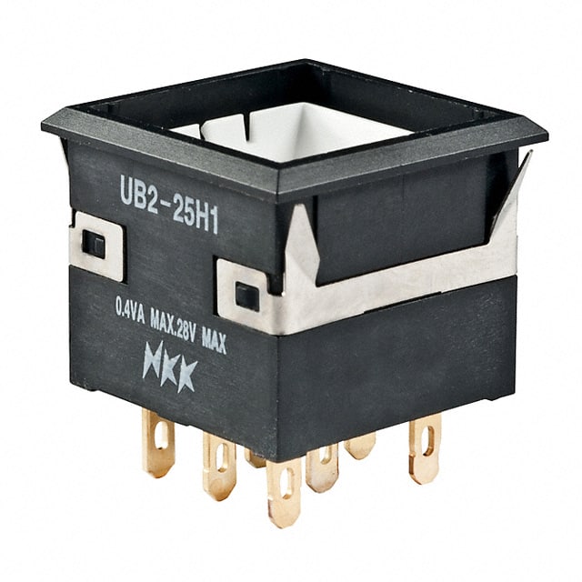 UB225KKG015D NKK Switches                                                                    SWITCH PUSH DPDT 0.4VA 28V