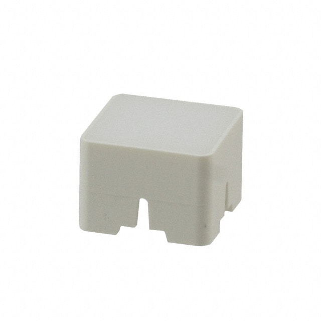 1Y0616 MEC Switches                                                                    CAP TACTILE SQUARE WHITE