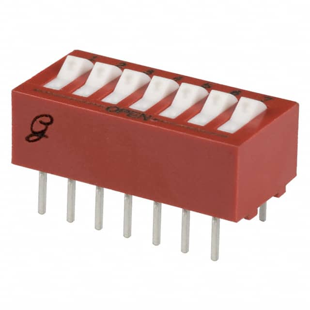 76SB07S Grayhill Inc.                                                                    SWITCH ROCKER DIP SPST 150MA 30V