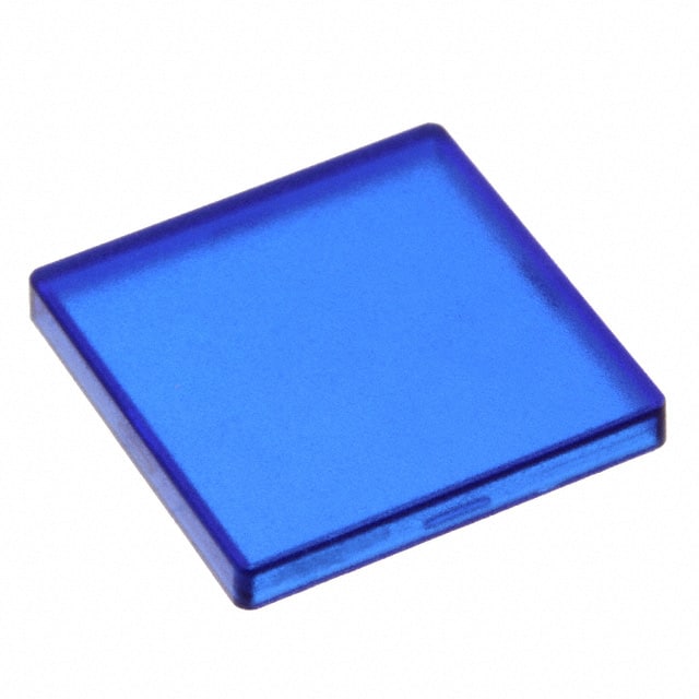 5.49077.0111607 RAFI USA                                                                    LENS PUSHBUTTON BLUE SQUARE