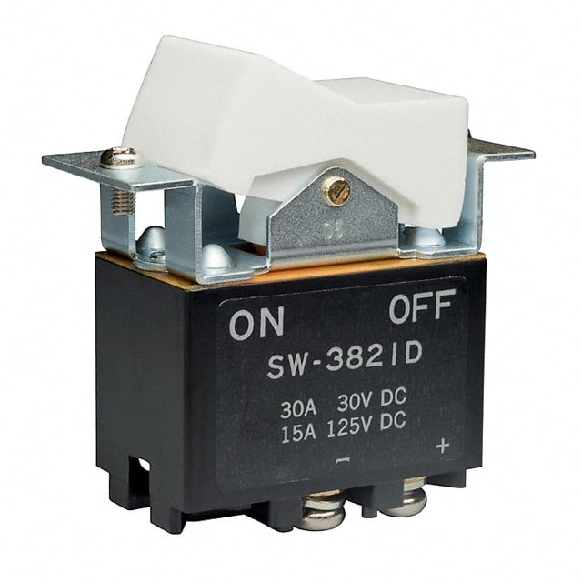 SW3821D/UC NKK Switches                                                                    SWITCH ROCKER DPST 30A 30V