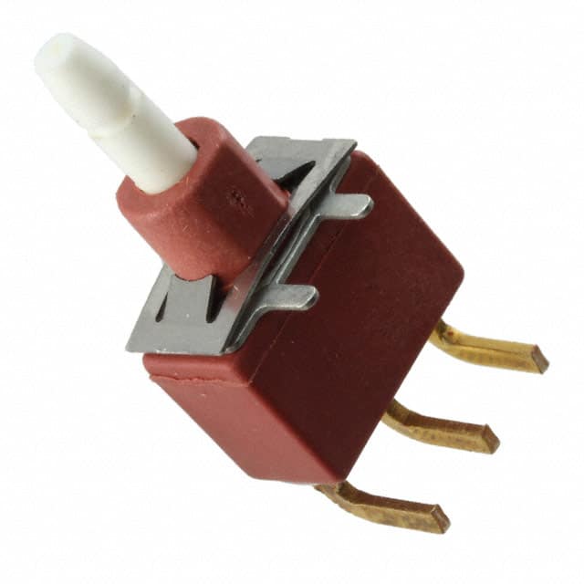 E112MD1ABE C&K                                                                    SWITCH PUSH SPDT 0.4VA 20V