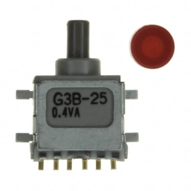 G3B25AH-R-XC NKK Switches                                                                    SWITCH PUSH DPDT 0.4VA 28V