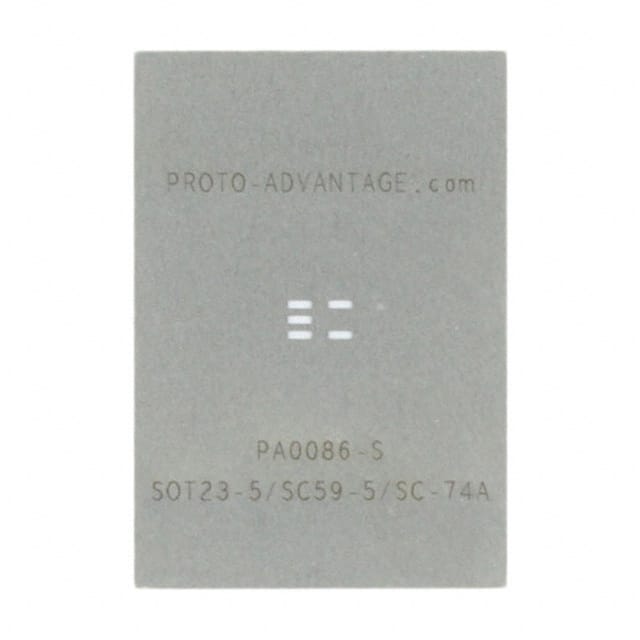 PA0086-S Chip Quik Inc.                                                                    SOT23-5/SC59-5/SC-74A STENCIL