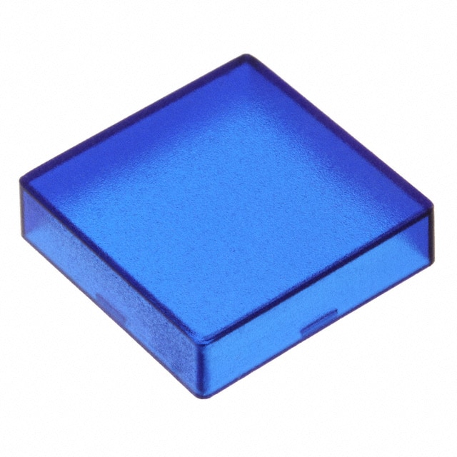 5.49077.0121607 RAFI USA                                                                    LENS PUSHBUTTON BLUE SQUARE