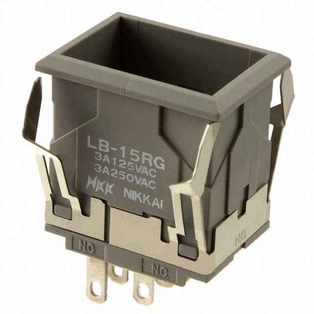 LB15RGW01 NKK Switches                                                                    SWITCH PUSHBUTTON SPDT 3A 125V